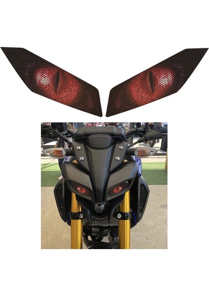 Motosiklet Far Koruma Etiketi Fairing Far Etiket Koruma Etiket Yamaha Mt-09 2017 03 Modeli (Yurt Dışından)