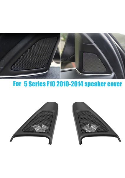 Araba Kapı Paneli Ses Korna Kapağı Tweeter Hoparlör Hoparlör Kapağı Trim Bmw 5 Serisi 520 523 F10 2010-2014 (Yurt Dışından)
