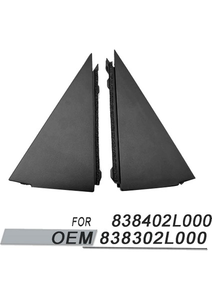 Hyundai I30 838302L000 83830-2L000 Için Arka Kapı Delta Sol Kalıp Takma (Yurt Dışından)