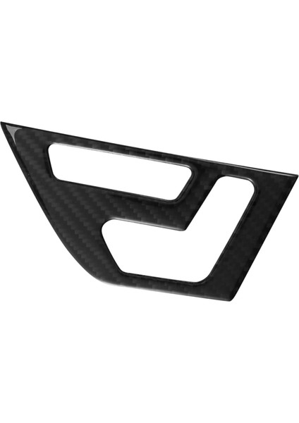 Karbon Fiber Araba Kapı Düğmeleri Koltuk Ayarı Paneli Kapak Trim 2 Adet Mercedes Benz Gla X156 Cla C117 Ab Sınıfı 2011-2018 (Yurt Dışından)