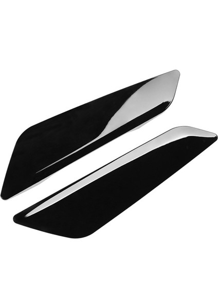 Araba Tasarımı Yan Kanat Hava Akışı Giriş Kapağı Trim Dekor Kaput Bmw 5 Serisi G30 G31 2018-2022 Parlak Siyah (Yurt Dışından)