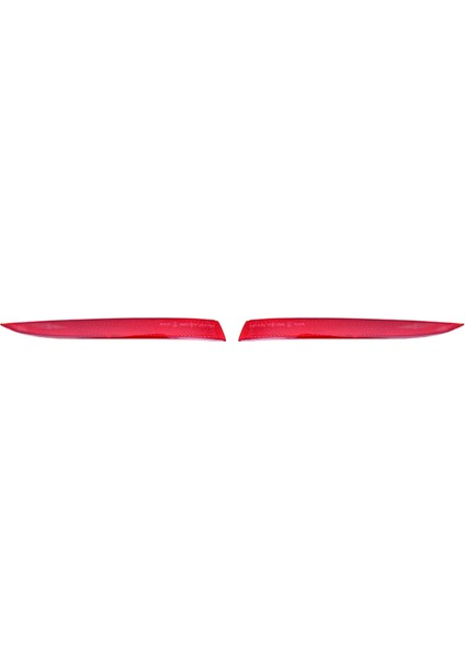 1 Çift Arka Tampon Reflektör Işık Trim 63147342950 63147342949 Bmw 7 Serisi Için G11 G12 2015-2021 730I 740I 750I 730LI (Yurt Dışından)
