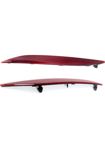 1 Çift Sol ve Sağ Kırmızı Tampon Refleks Reflektör Işık Lambası 1034342-00-C 1034343-00-C Tesla Model x 2016-2023 Için (Yurt Dışından)