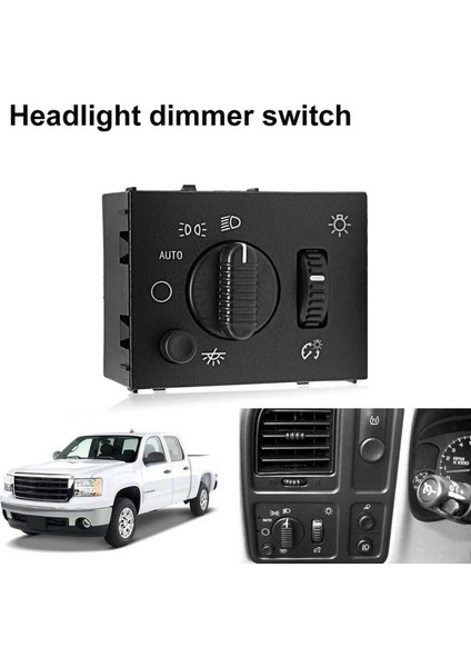 Araba Far Sis Lambası Kontrol Lambası Anahtarı 19381535 D1595G Chevrolet Silverado Tahoe Suburban Avalanche Gmc Için (Yurt Dışından) fiyatları