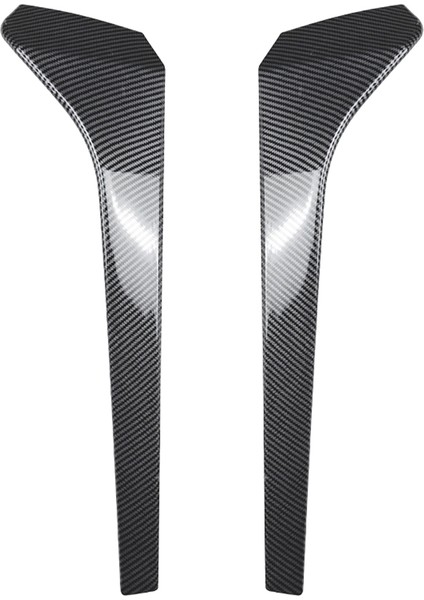 Vw Tiguan Için Mk2 R-Line 2017-2023 Karbon Fiber Desen Araba Arka Pencere Spoiler Yan Kanat Kapak Trim Araba Aksesuarları (Yurt Dışından)