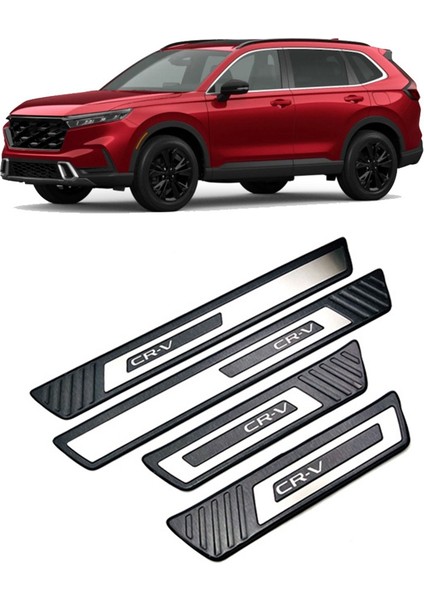 Araba Paslanmaz Çelik Ön Arka Dış Kapı Eşiği Pedalı Sürtme Plakası Kapak Trim Honda Cr-V Dış Kapı Eşiği Koruma 2023 (Yurt Dışından) modelleri