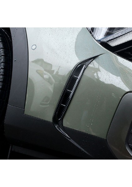 Karbon Fiber Araba Ön Sis Lambası Trim Çerçeve Kapak Etiket Trim Kia Sportage Için Nq5 2021 2022 (Yurt Dışından)