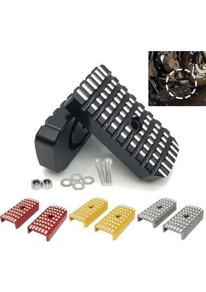 Yarış Sürücüsü Ayak Dayamaları Ayak Mandalı Genişletme Uzatma Pedalı Honda Rebel 300 500 CMX300 CMX500 Siyah (Yurt Dışından) indirimleri