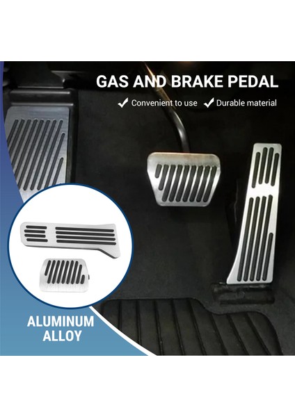 Matkapsız Gaz Fren Gaz Pedalları Ped Kapağı Mazda 2 3 6 Cx-3 Cx-5 Cx-9 Kapak Aksesuarları (Yurt Dışından) fırsatları