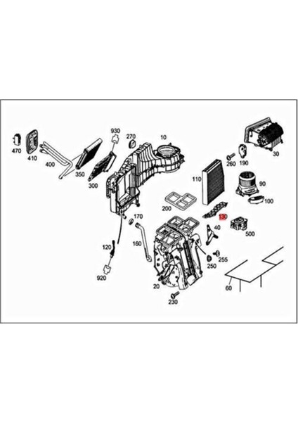 A2468300142 Araba Klima Hava Filtresi Kapağı Kapağı Mercedes-Benz Gla X156 A180 A200 A260 A45 B180 B200 B260 12-19 (Yurt Dışından) fırsatları