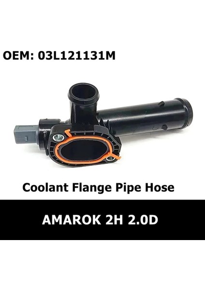 Sıcaklık Sensörlü Otomotiv Soğutma Termostatı Termostat Su Bağlantısı Amarok 2h 2.0d 2010 03L121131M (Yurt Dışından)
