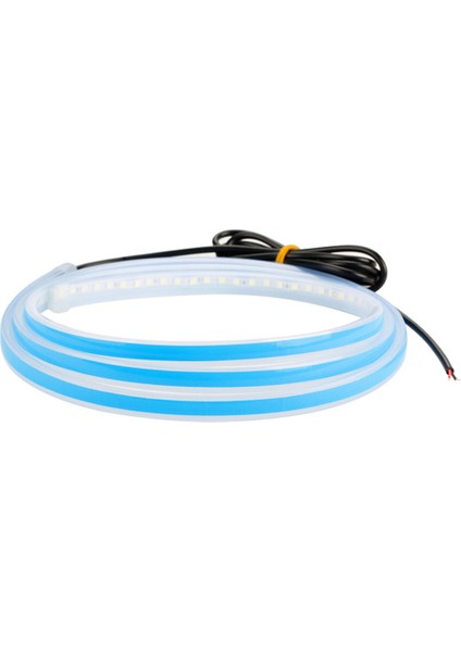 12 V 180 cm Araba LED Gündüz Çalışan Işık Çubuğu Araba Kaputu Işık Çubuğu Araba Kaputu Ortam Işığı Buz Mavisi (Yurt Dışından)