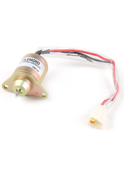 Yanmar 119653-77950 Için 12V Motor Yakıt Kapatma Solenoid Valfı Kapatma (Yurt Dışından)