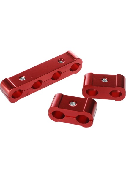 3 Adet Motor Buji Telleri Ayırıcı Bölücü Kelepçe Kiti Için 8mm 9mm 10MM Kırmızı (Yurt Dışından)