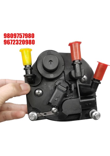 Dizel Yakit Filtresi Kapağı Kafa Merkezi Tüp ile 9809757980 Citroen C3 C4 C5 Peugeot 207 208 308 3008 08-15 9672320980 (Yurt Dışından)
