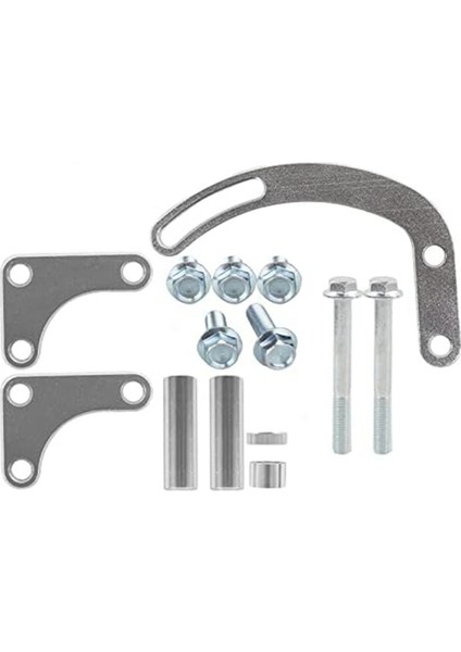 Sbc Hidrolik Direksiyon Pompası Braketi Chevrolet 350 Küçük Blok Lwp Uzun Su Pompası 551522 Ayarlanabilir ile Uyumlu (Yurt Dışından)