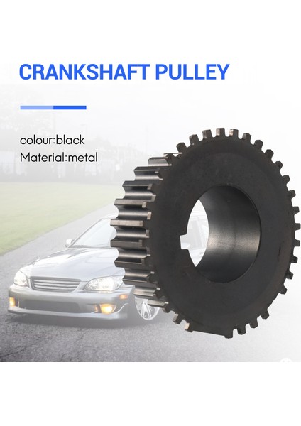 Araba Krank Mili Zamanlama Kasnağı Toyota Lexus GS300 IS300 Supra 13521-46040 Için Fit (Yurt Dışından)