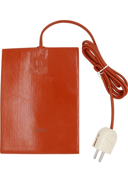 Araba Motor Yağı Karteri Karter Tankı Isıtıcı Pedi 300W Silikon Isıtma Pedi Motor Yağı Tankı Su Geçirmez Ab Fişi ile (Yurt Dışından)