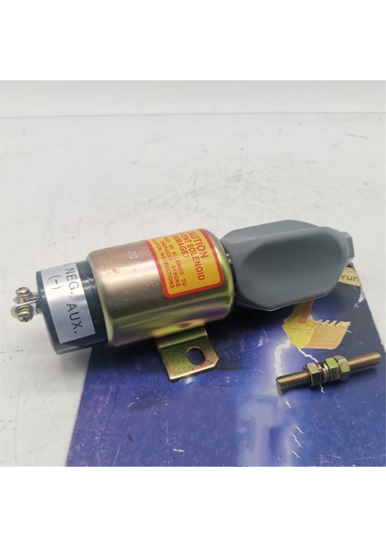1751-12E2U1B1 Ekskavatör Dizel Yakıt Kesme Solenoid Vanası SA-4984-12 77402 S40 S45 S60 Kapatma Durdurma Solenoid Vanası Için (Yurt Dışından)