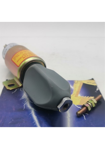 1751-12E2U1B1 Ekskavatör Dizel Yakıt Kesme Solenoid Vanası SA-4984-12 77402 S40 S45 S60 Kapatma Durdurma Solenoid Vanası Için (Yurt Dışından)