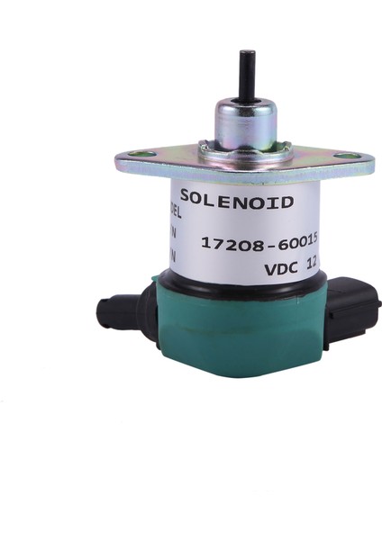 Kubota D1005 D1105, D905 Solenoid Kapatma 17208-60015 17208-60016 17208-60017 17208-60010 12V Durdurma Mıknatısı Yakıt Kapatma (Yurt Dışından)
