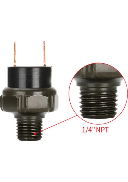 120-150PSI Hava Basınç Anahtarı Tank Montaj Dişi 1/4 Inç Npt 12V/24V Tren Korna Hava Kornaları Için (Yurt Dışından) fiyatları