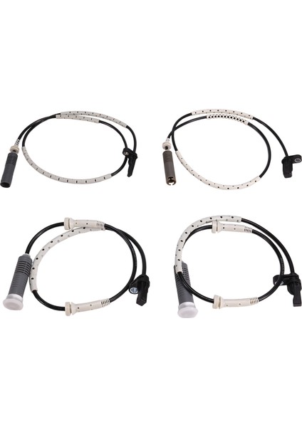 4 Adet Araba Ön ve Arka Abs Tekerlek Hız Sensörü Bmw E82 128I E90 328I 34526760424 34526760425 34526762476 34526870075 (Yurt Dışından)