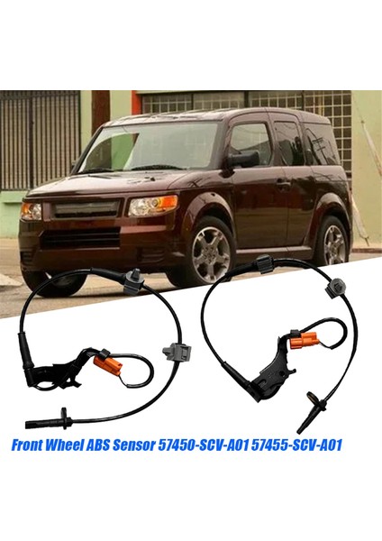Çift Ön Tekerlek Hız Sensörü 57450-SCV-A01 57455-SCV-A01 Honda Elements Için 2.4l 2003-2011 Araba Abs Sensörü Sol Sağ (Yurt Dışından) fiyatları
