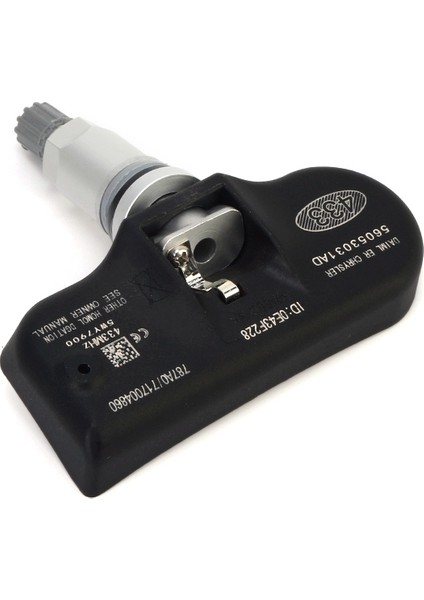 Chrysler Dodge Jeep Lastik Basınç Sensörü Tpms 433MHZ TS-CH10 Için 56053031AD (Yurt Dışından)