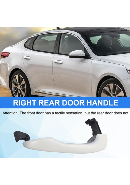 826512T020 Kia Optima 2011-2015 Kapı Akıllı Anahtar Kolu Arka Sağ Için Dış Akıllı Anahtar Kapı Kolu (Yurt Dışından)
