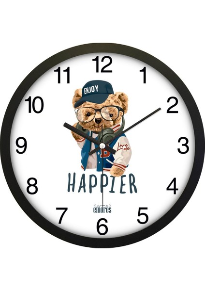 30 cm Gerçek Cam Sessiz Mekanizma Dekoratif Duvar Saati modelleri