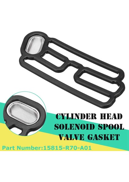 15815-R70-A01 Araba Silindir Kafası Solenoid Valf Contası Filtresi Honda Vtec Sistemi Için Vana Kapak Contası Araba Aksesuarları (Yurt Dışından)