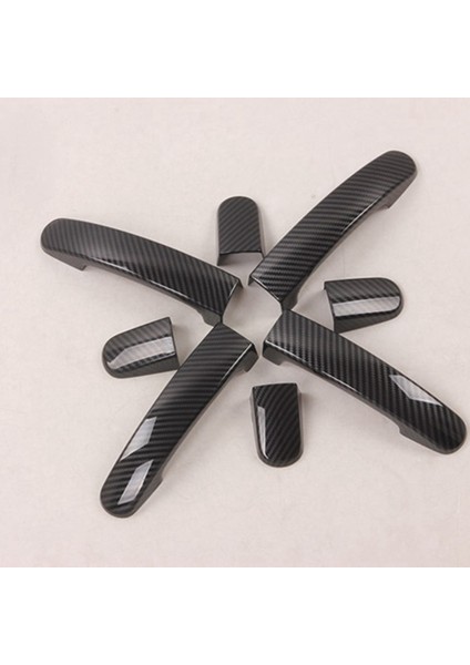 Ford Transit 2017 Için Araba Karbon Fiber Kapı Kolları Kapak Koruması (Yurt Dışından) indirimleri