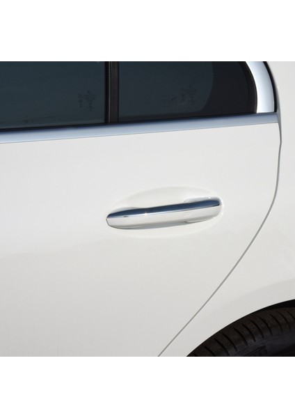Mercedes Benz C-Class W206 2022 Araba Dış Kapı Kolu Kase Koruma Kapağı Trim Sticker Krom (Yurt Dışından)