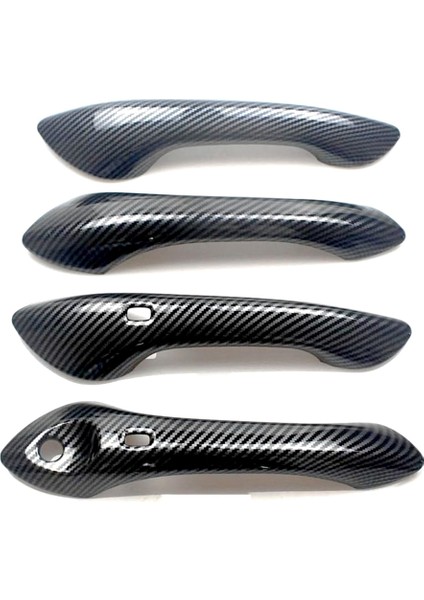 Araba Dış Kapı Kolu Kapak Trim Için Chevrolet Trax Arayıcı 2023 2024 Aksesuarları (Abs Karbon Fiber) (Yurt Dışından)
