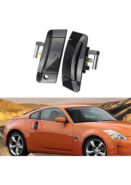 Nissan 350Z 03-09 80606-CD01E 80606-CD01D 80607-CD41E 80607-CD41D Için Sol El Direksiyonlu Dış Dış Kapı Kolu (Yurt Dışından)