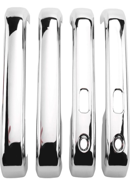 Dış Kapı Kolu Kabuk Dekorasyon Kapak Çıkartmalar Trim Ford F150 2015-2020 Araba Aksesuarları, Abs Gümüş (Yurt Dışından)