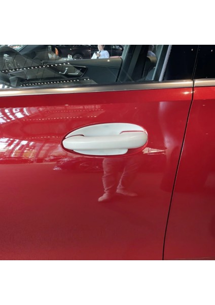 Mercedes Benz C-Class W206 2022 Araba Dış Kapı Kolu Kase Koruma Kapağı Trim Sticker Krom (Yurt Dışından)