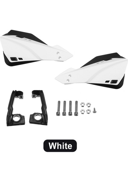 Beyaz Evrensel Motosiklet Handguard Motokros El Koruması Koruyucusu Motosiklet Için 22MM Gidon Koruyucusu (Yurt Dışından) modelleri