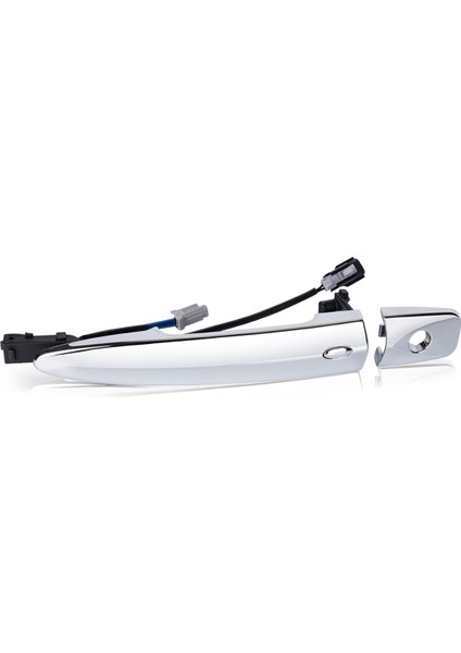 Sol Ön Kapı Kolu Akıllı Anahtarsız Giriş Nissan Leaf Maxima Sentra 2009-2018 80645-1AA0A Dış Kol Krom (Yurt Dışından)