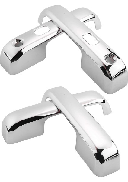 Dış Kapı Kolu Kabuk Dekorasyon Kapak Çıkartmalar Trim Ford F150 2015-2020 Araba Aksesuarları, Abs Gümüş (Yurt Dışından) modelleri