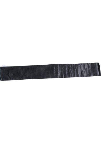 Araba Araç Dıy 3D Karbon Fiber Vinil Wrap Rulo Şerit Etiket Çıkartması 70X10 cm Siyah (Yurt Dışından)