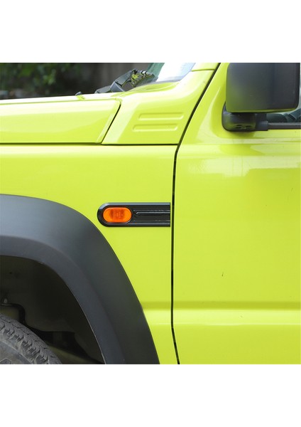 Suzuki Jimny JB64 JB74 2019-2024 Dış Aksesuarlar Için Araba Yan Çamurluk Dönüş Sinyal Lambası Kapağı Döşemesi (Yurt Dışından)