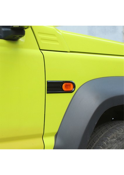 Suzuki Jimny JB64 JB74 2019-2024 Dış Aksesuarlar Için Araba Yan Çamurluk Dönüş Sinyal Lambası Kapağı Döşemesi (Yurt Dışından)