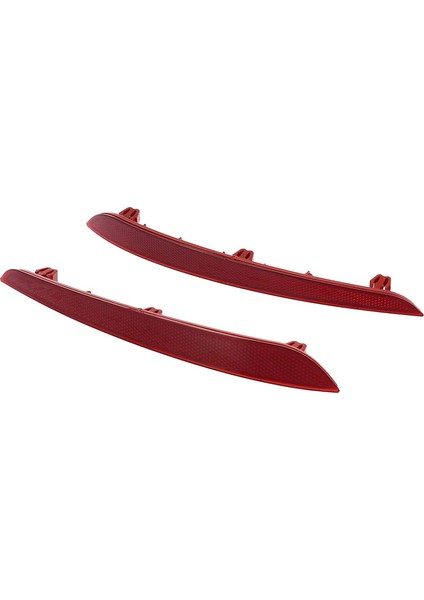 Arka Tampon Trim Reflektör Şerit Yansıtıcı Kapak 63147388765 63147388766 -Bmw 530I 2017-2020 Için (Yurt Dışından)