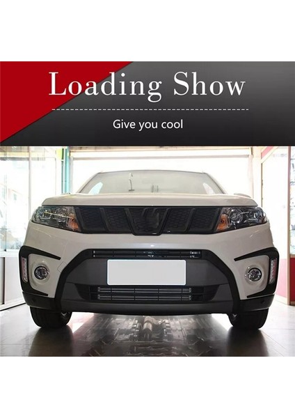 Araba Ön Sis Lambası Lambası Kapağı Garnitür Şerit Kaş Kapağı Trim Suzuki Vitara 2016-2020 Için (Yurt Dışından)