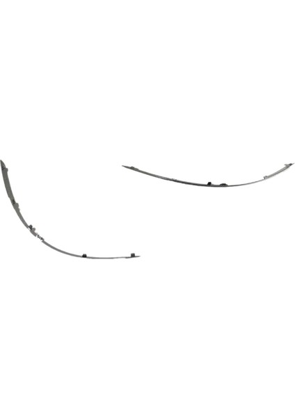 Mercedes-Benz B Class W245 2008-2010 Için Arka Tampon Krom Yansıtıcı Şerit 1698851921 1698852021 (Yurt Dışından)