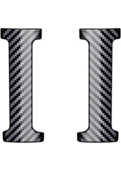 Araba Orta Kapı Iç Kolu Düğmesi Trim Sticker Suzuki Spacıa Custom MK04 2017-2024 Araba Aksesuarları Karbon Fiber (Yurt Dışından)