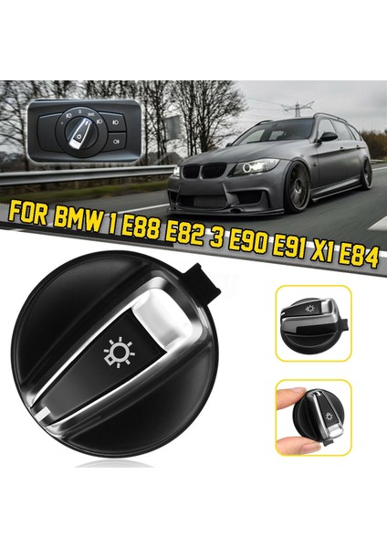 Bmw 3-Serisi E90 E91 Lcı X1 E84 E88 E82 Ön Far Anahtarı Döndürme Düğmesi 9169405 61319169405 (Yurt Dışından)