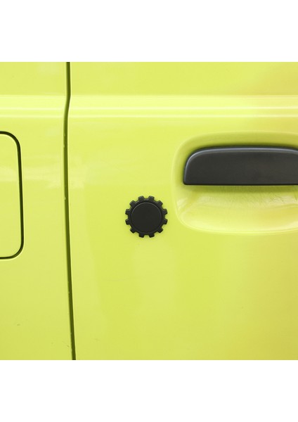 2 Adet Araba Kapı Anahtar Jakı Ayar Kapağı Dekorasyon Koruyun Suzuki Jimny 2019 2020 2021 2022 Aksesuarları, Abs Siyah (Yurt Dışından)